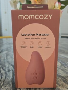 MOMCOZY Lactation Massager - Dusty Rose